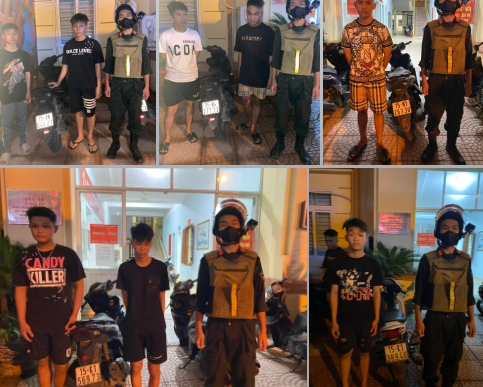 Phòng Cảnh sát cơ động: Xử lý 11 thanh thiếu niên vi phạm TTATGT đêm 7.6 ở địa bàn quận Kiến An